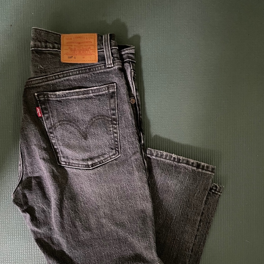 Levi’s 501 skinny grey size 26
